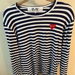 Commes Des Garcon Unisex Long Sleeve Top